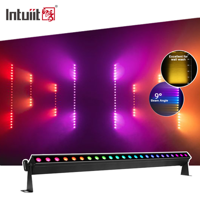 Alta qualidade 24X2W Bateria Rgbw 4In1 Dmx512 Lâmpada de palco Led Lava-parede