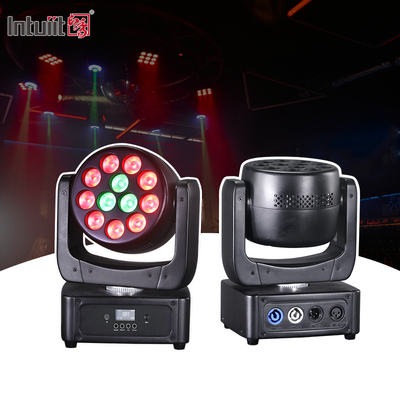 Equipamento de iluminação do palco do evento DMX Beam RGBW 12x8w Led Wash Moving Head Light