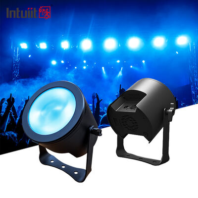 120W RGBW 4in1 COB Zoom Par Can Light com RGBW para casamento no teatro da igreja