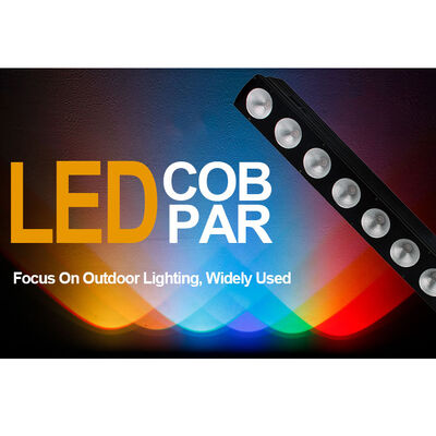 Luminária de parede LED Pixel RGB 3 em 1 para interiores de 8*15W, barra de luz LED para palco