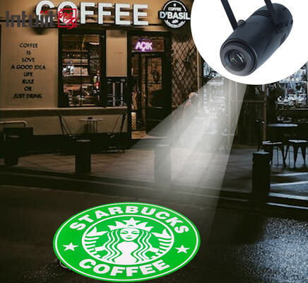 Projetor de luz com logotipo LED 40W luz rotativa do projetor Gobo