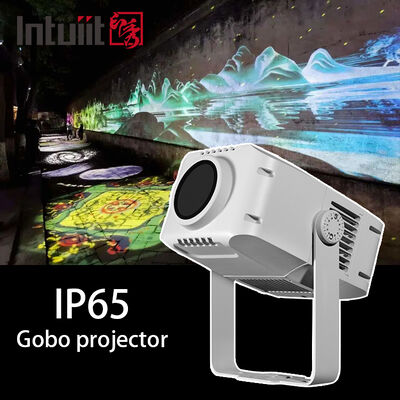 Lâmpada de projeção de 120W Projetor de logotipo Gobo IP65 Sinais de publicidade personalizados ao ar livre Projetor de logotipo IP65 à prova d'água