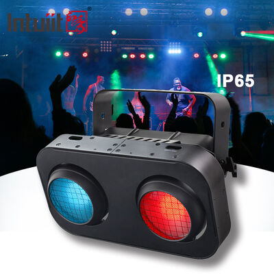 Luz Led Blinder de 2 Olhos Ip65 para Exterior, Luz de Público Cob Par 200w, Holofote para Teatro
