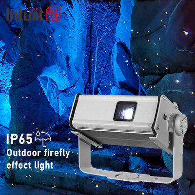 IP65 Waterproof 13W Outdoor Firefly Effect Light Laser Projector Dynamic Twinkling Starry Sky Lamp for Park Forest Landscape Decor