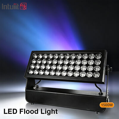 Luz de Palco LED RGBW 4 em 1 de Alta Potência 1500W DMX512 Teatro Estúdio de TV Concerto Evento Iluminação Wash
