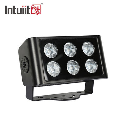 Waterproof 6 o watt RGBW 4 do × 5 em luzes de 1 inundação da fase do diodo emissor de luz