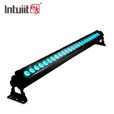 24x9w Rgb 3 em 1 conduziu a luz exterior impermeável do tubo do esboço da fachada da luz de inundação da lavagem da parede para a borda