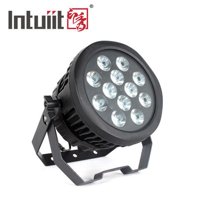 12*10W RGBW 4 em 1 paridade do diodo emissor de luz IP65 pode encenar luzes para o evento mostra exterior