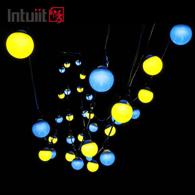 luzes da corda do Natal de 116W RGBW por 2 anos internos da garantia