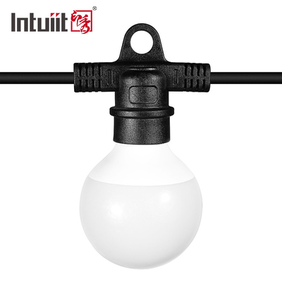 O Natal do bulbo de DMX RGB conduziu luzes feericamente exteriores do feriado claro da corda
