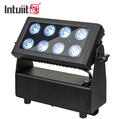 Luz conduzida impermeável da paridade da fase de Rgbw 8x15w Dmx a pilhas