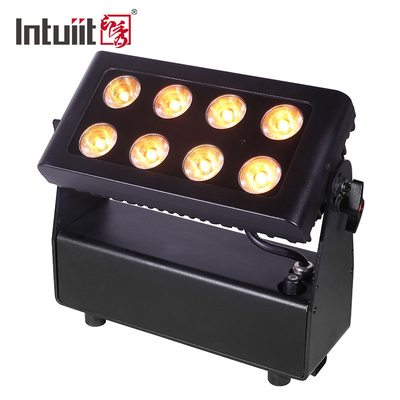 O ABS que a fase conduzida a pilhas ilumina 72W Rgbw+UV 4 em 1 rádio conduziu Uplight