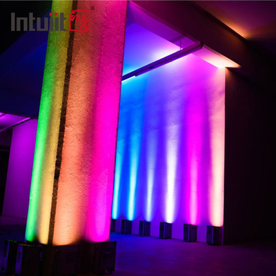 A fase 8CH conduzida a pilhas ilumina a paridade conduzida exterior Dmx sem fio Uplights