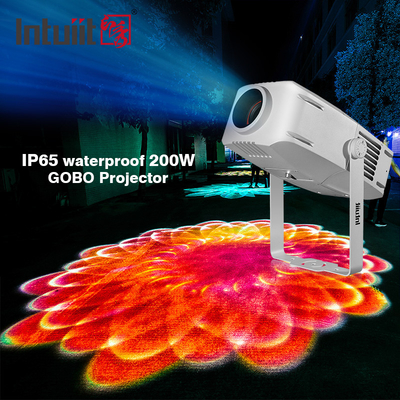 As luzes impermeáveis de construção altas do efeito do diodo emissor de luz do zumbido do projetor exterior do Gobo 400W personalizaram